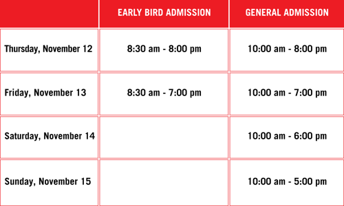 Nutcracker Market Hours